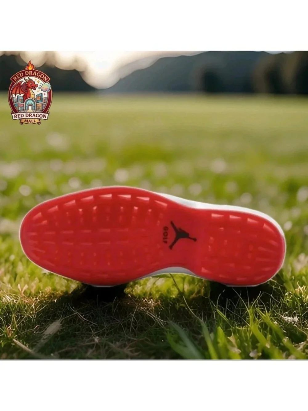 Nike Air Jordan ADG 5 Black Fire Red Spikeless Golf Shoes FQ6642-001 - Men's 11